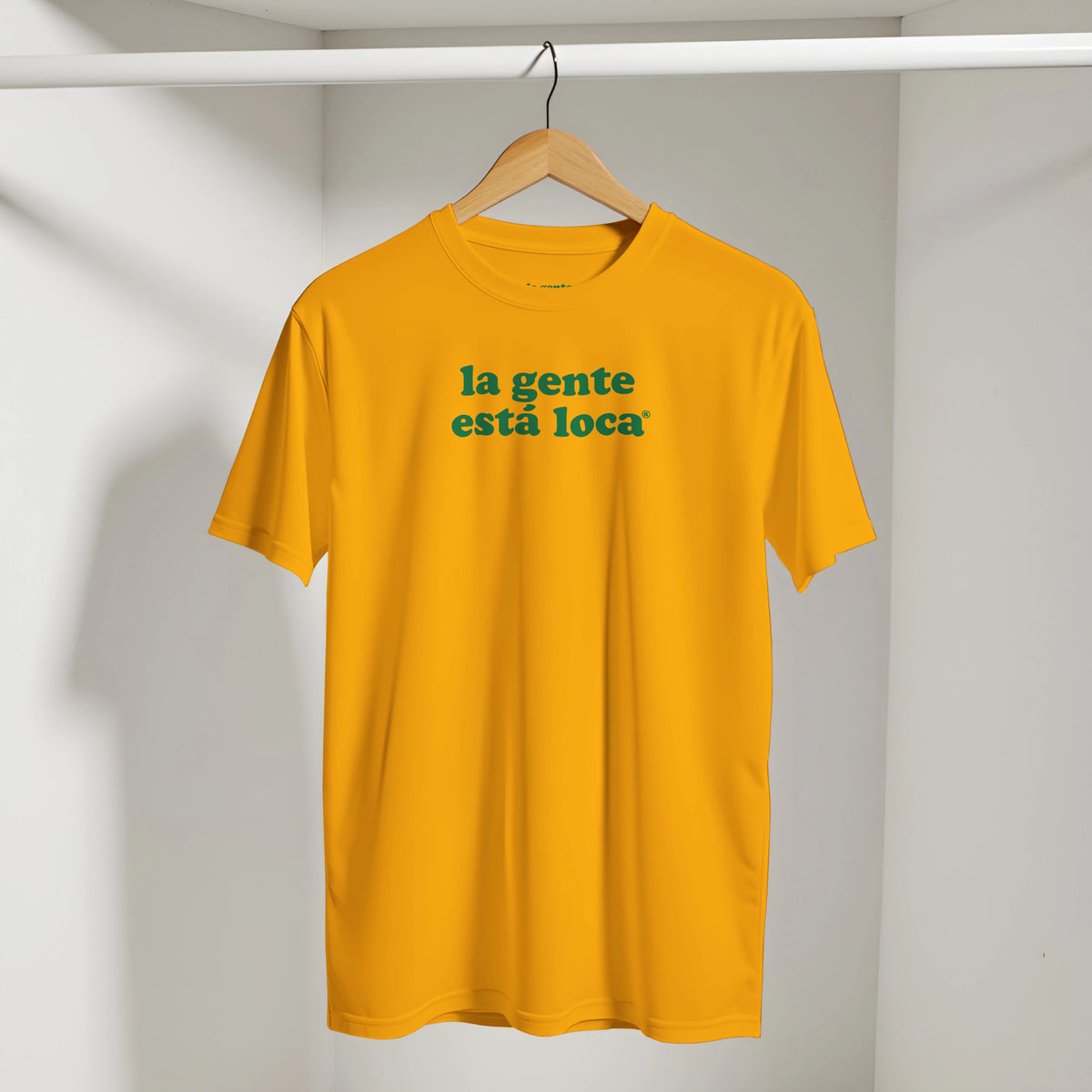 ICON T-SHIRT / Camiseta de cuello redondo unisex clásica | LOGO GREEN