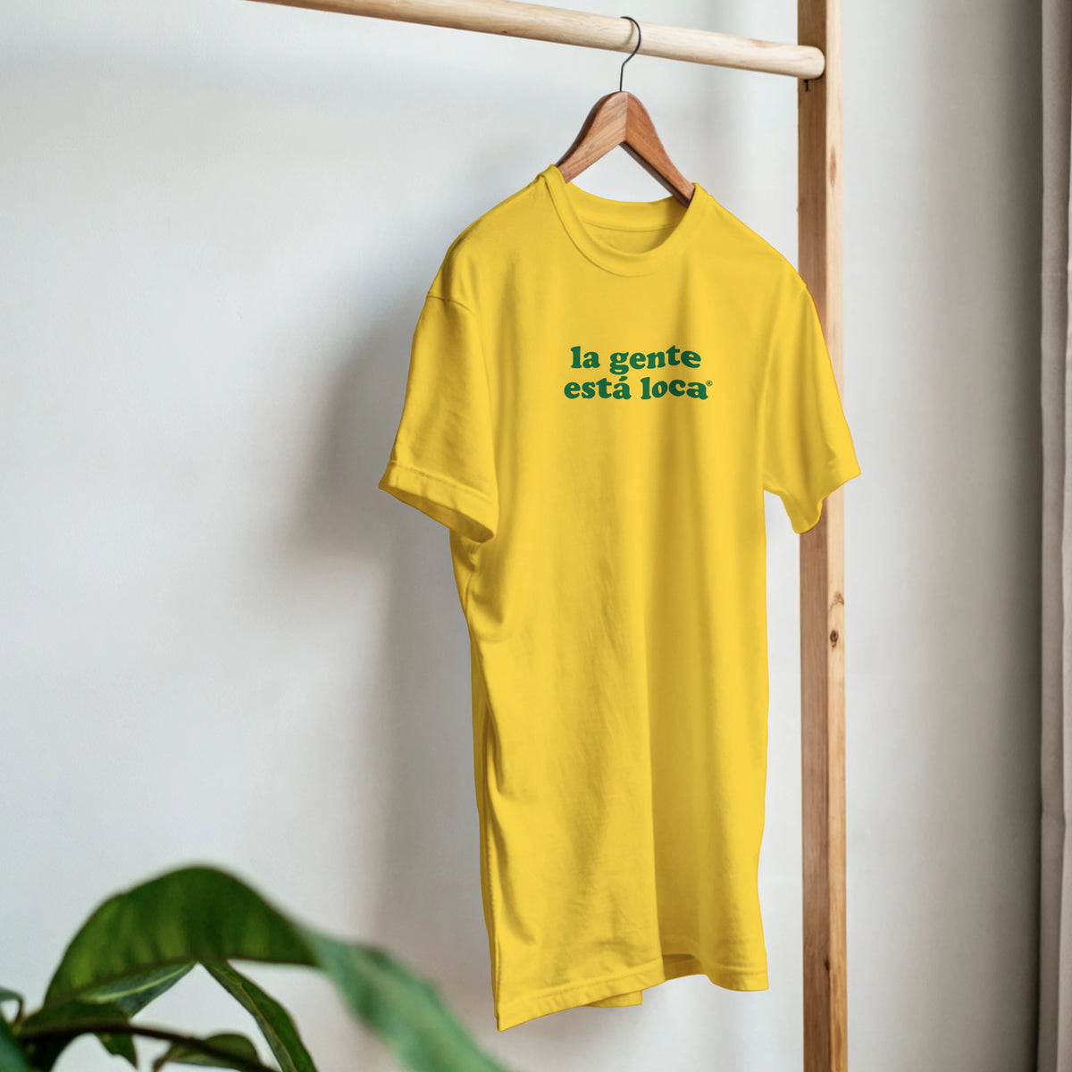 ICON T-SHIRT / Camiseta de cuello redondo unisex clásica | LOGO GREEN