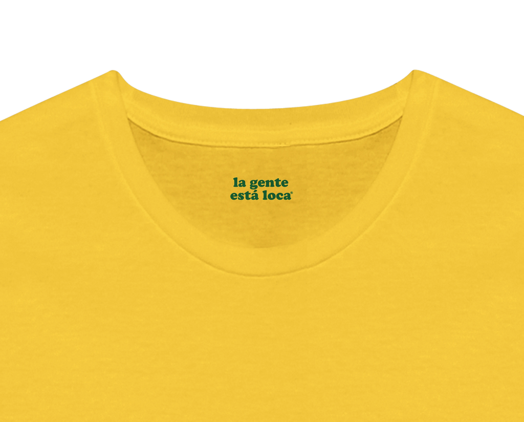 ICON T-SHIRT / Camiseta de cuello redondo unisex clásica | LOGO GREEN