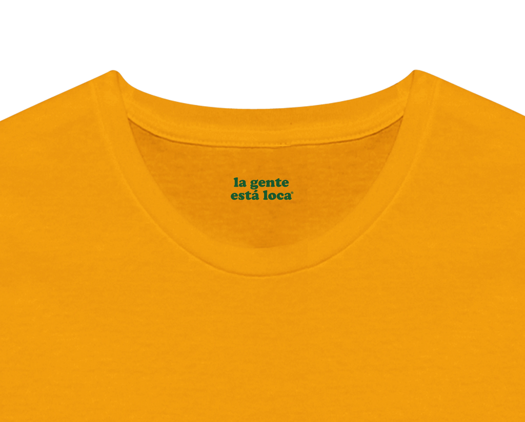 ICON T-SHIRT / Camiseta de cuello redondo unisex clásica | LOGO GREEN